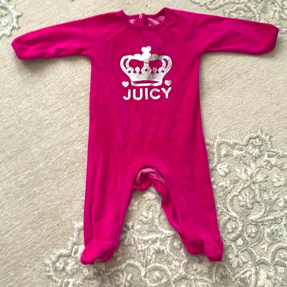 Juicy Velour Footie Jammies